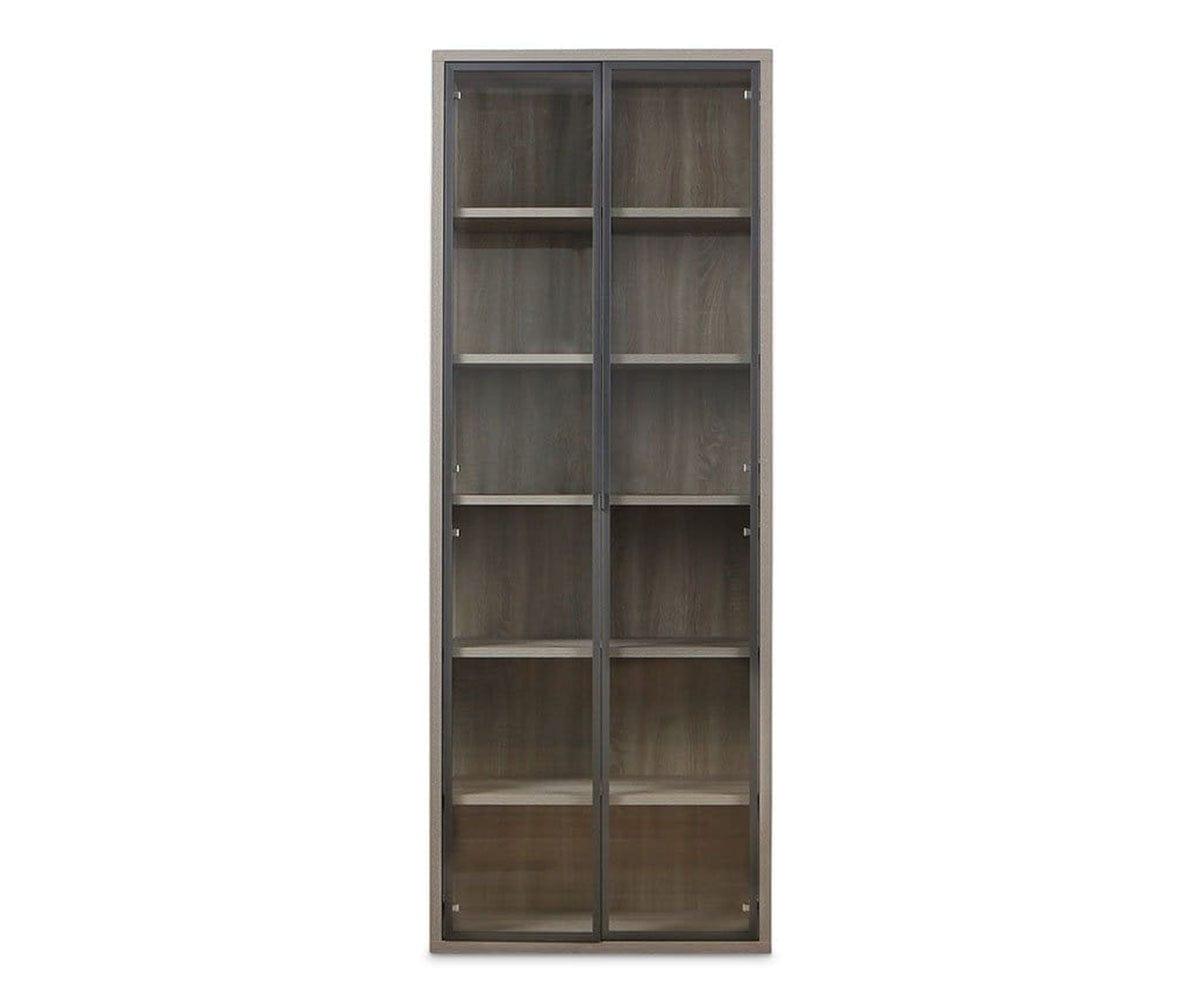 Gammel High Bookcase with Glass Doors